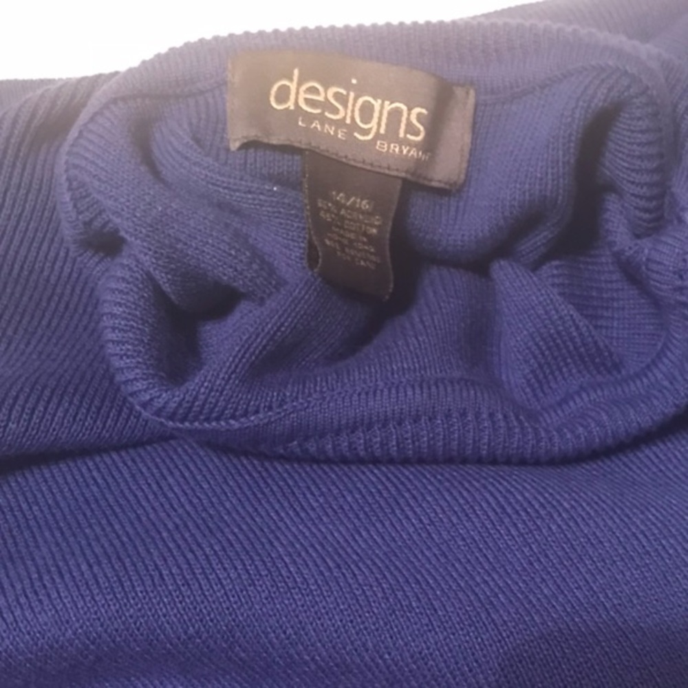 Short Sleeve Knit Turtleneck